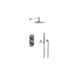 Graff GV2.022WD M-Series Thermostatic Shower System - Rough and Trim