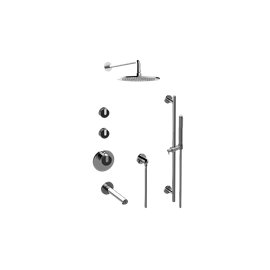 Graff GV3.J42ST M-Series Thermostatic Shower System - Rough and Trim