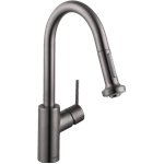 HANSGROHE TALIS S 2 PREP KITCHEN FAUCET W/2 SPRAY PULL DOWN 