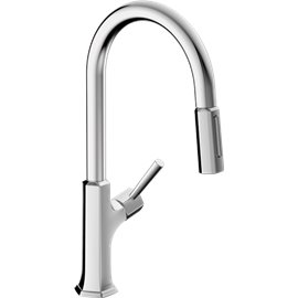 HANSGROHE LOCARNO HIGHARC KITCHEN FAUCET 2-SPRAY PULL-DOWN 1.75 GPM 