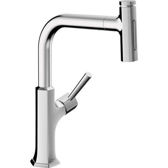 HANSGROHE LOCARNO HIGHARC KITCHEN FAUCET 2-SPRAY PULL-OUT 1.75 GPM 