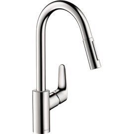 HANSGROHE FOCUS FOCUS HIGHARC KITCHEN FAUCET 2-SPRAY PULL-DOWN 1.5 GPM IN 