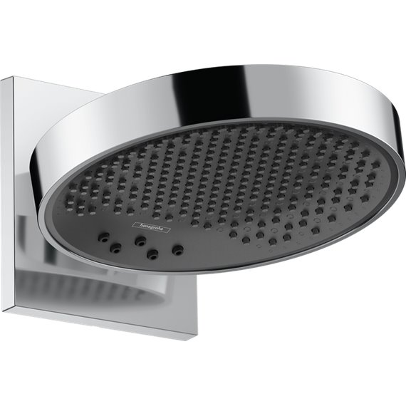 HANSGROHE RAINFINITY SHOWERHEAD 250 3-JET WITH WALL CONNECTOR TRIM 2.5 GPM 