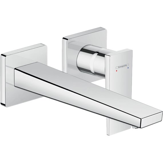 HANSGROHE METROPOL WALL MOUNTED FAUCET WITH SINGLE LEVER HANDLE 