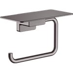 HANSGROHE ADDSTORIS PAPER HOLDER WITH SHELF 