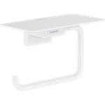 HANSGROHE ADDSTORIS PAPER HOLDER WITH SHELF 