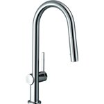 HANSGROHE TALIS N SINGLE HANDLE A-SHAPED PULL-DOWN KITCHEN FAUCET 