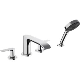 HANSGROHE VIVENIS 4-HOLE ROMAN TUB SET TRIM WITH 1.75 GPM HS 