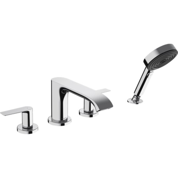 HANSGROHE VIVENIS 4-HOLE ROMAN TUB SET TRIM WITH 1.75 GPM HS 