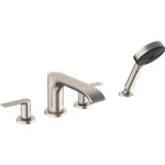 HANSGROHE VIVENIS 4-HOLE ROMAN TUB SET TRIM WITH 1.75 GPM HS 