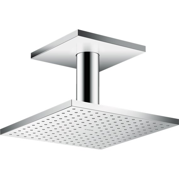 AXOR SHOWERSOLUTIONS SHOWERHEAD 250 SQUARE 2-JET CEILING CON