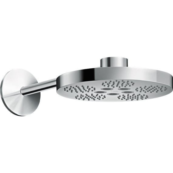 AXOR SHOWERHEAD 280 2-JET WITH SHOWERARM TRIM 1.75 GPM