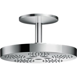 AXOR SHOWERHEAD 280 2-JET WITH CEILING MOUNT TRIM 2.5 GPM