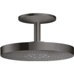 AXOR SHOWERHEAD 280 2-JET WITH CEILING MOUNT TRIM 2.5 GPM