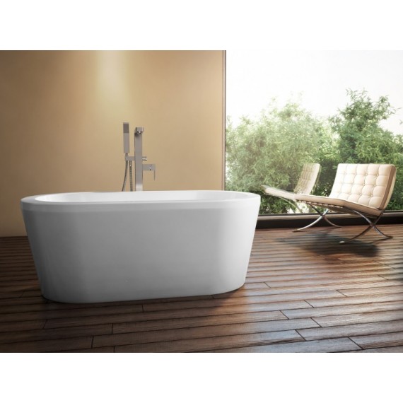 Neptune Freestanding AMAZE Bathtub Oval