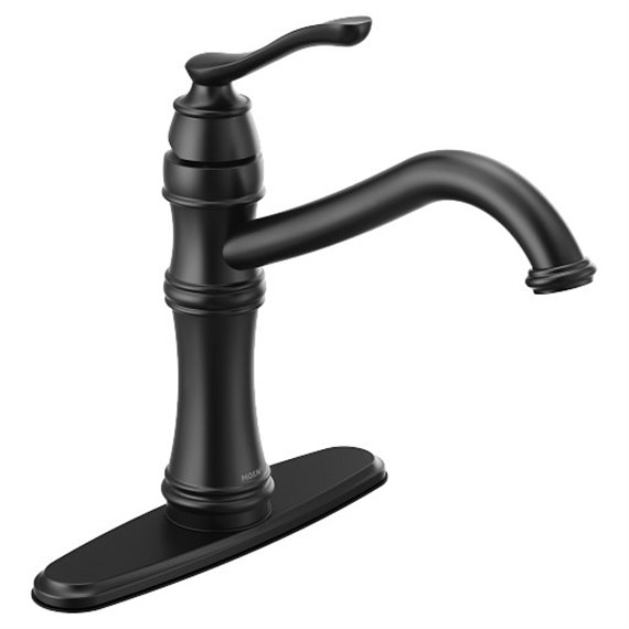 MOEN BELFIELD KD 1 HANDLE FIXED SPT BL