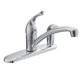 MOEN CHT 1 HANDLE KD LR SGLMT HS DECK 1/2 