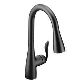 MOEN ARBOR 1 HANDLE KD P-OS BLK