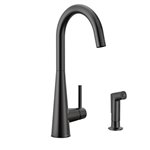 MOEN SLEEK 1 HANDLE KITCHEN WITH SPRAY