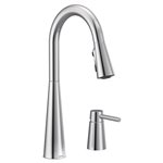 MOEN SLEEK 1 HANDLE KITCHEN PD WITH IN DECK HANDLE