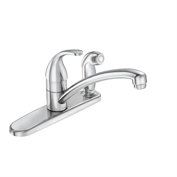 MOEN ADLER WITH IN-DECK SS 