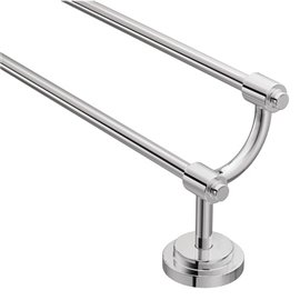 MOEN ISO BL 24" DOUBLE TOWEL BAR RT PKG 