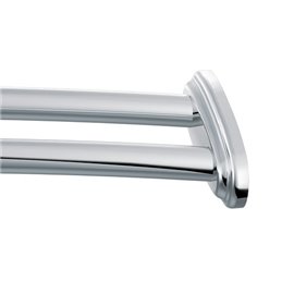 MOEN DOUBLE CURVED SHOWER ROD