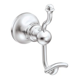 MOEN VALE DOUBLE ROBE HOOK