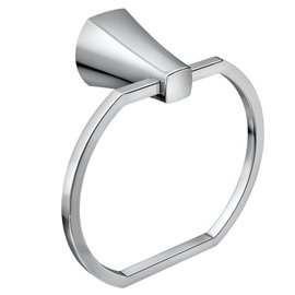 MOEN LINDOR TOWEL RING BL P&M