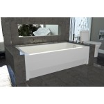 Neptune ZORA Bathtub with Tiling Flange and Skirt