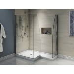 Neptune SPACE shower door right 3 panels