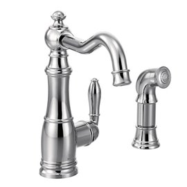 MOEN WEYMOUTH 1 HANDLE KD SIDESPRAY 