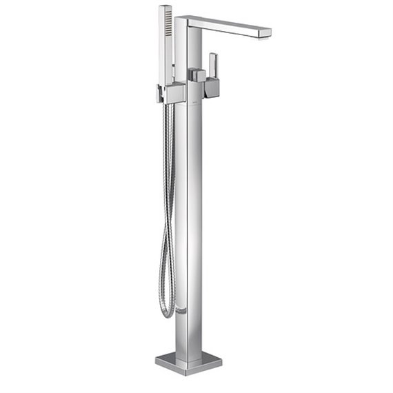 MOEN 90 DEGREE FLOOR MOUNT TUB FILLER 