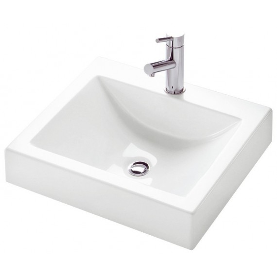 Neptune 19PLAVZEN-2-8PO White ZEN 19R-2in sink 8in Drilled