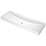 Neptune 50PLAVZEN-2-4PO White ZEN 50R-2in sink 4in Drilled