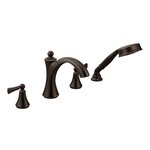 MOEN WYNFORD 4 HOLE ROMAN TUB TRIM W/HH 