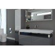 Neptune WISHS48-4-4PO White WISH S48-in polymer sink 4in Drilled