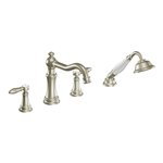 MOEN TRIM WEYMOUTH ROMAN TUB WITH HH LEVER 