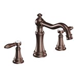 MOEN TRIM WEYMOUTH ROMAN TUB 3H LEVER 