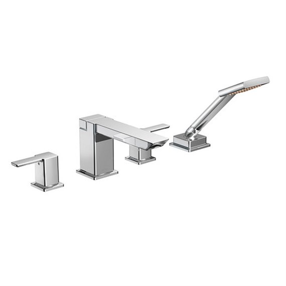 MOEN 90 DEGREE TRIM ROMAN TUB 4H 