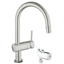 GROHE 31392DC0 Minta Touch Kitchen Faucet wMicroTherm Unit