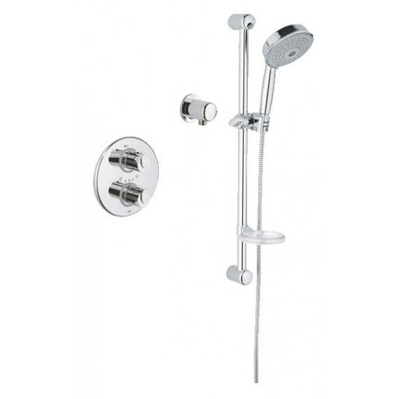 GROHE 117168 Basic THM single function shower kit