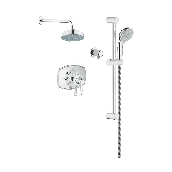 GROHE 117170 Authentic THM dual function shower kit