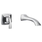 MOEN VOSS 1 HANDLE WALL MOUNT TUB 