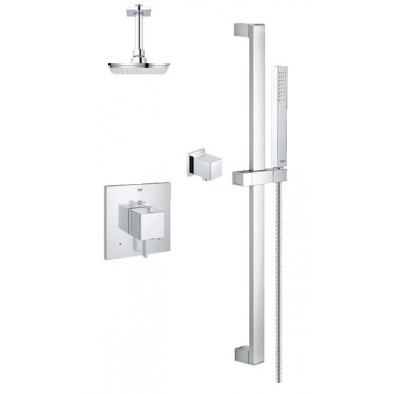 GROHE 118050 Modern Square THM Dual Function Shower Kit