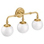 MOEN COLINET THREE GLOBE LIGHT 