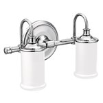 MOEN BELFIELD TWO GLOBE BATH LIGHT