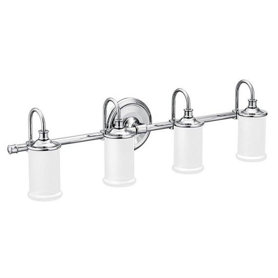 MOEN BELFIELD FOUR GLOBE BATH LIGHT