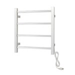 WarmlyYours Palma Towel Warmer Plug-in 4 Bars