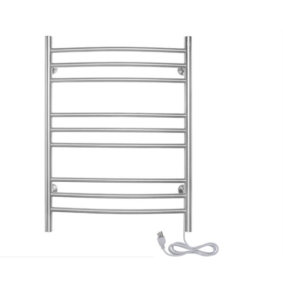 WarmlyYours Riviera Towel Warmer Dual Connection 9 Bars